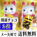 【メール便なら送料無料】開運招き猫チョコボール 24個入り×2袋