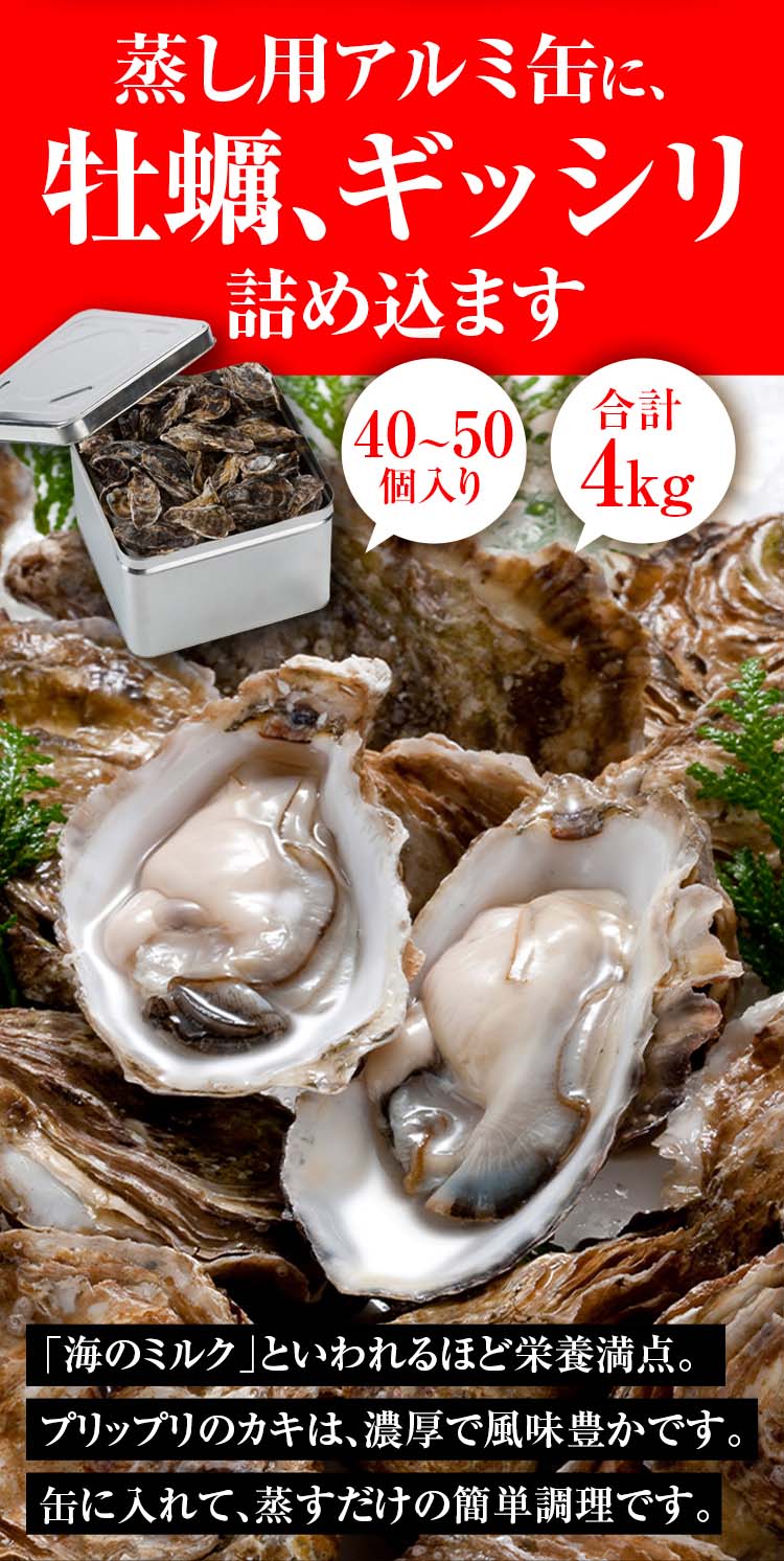 いまだけ食べられる季節限定のサロマ産牡蠣貝