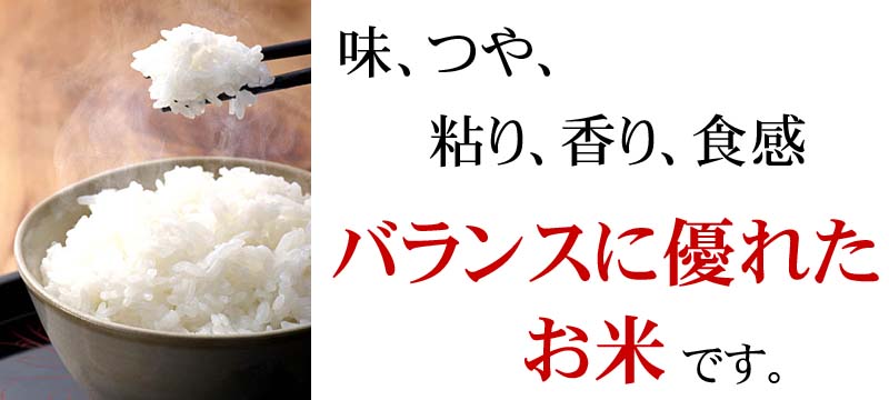 北海道産のお米　ななつぼし